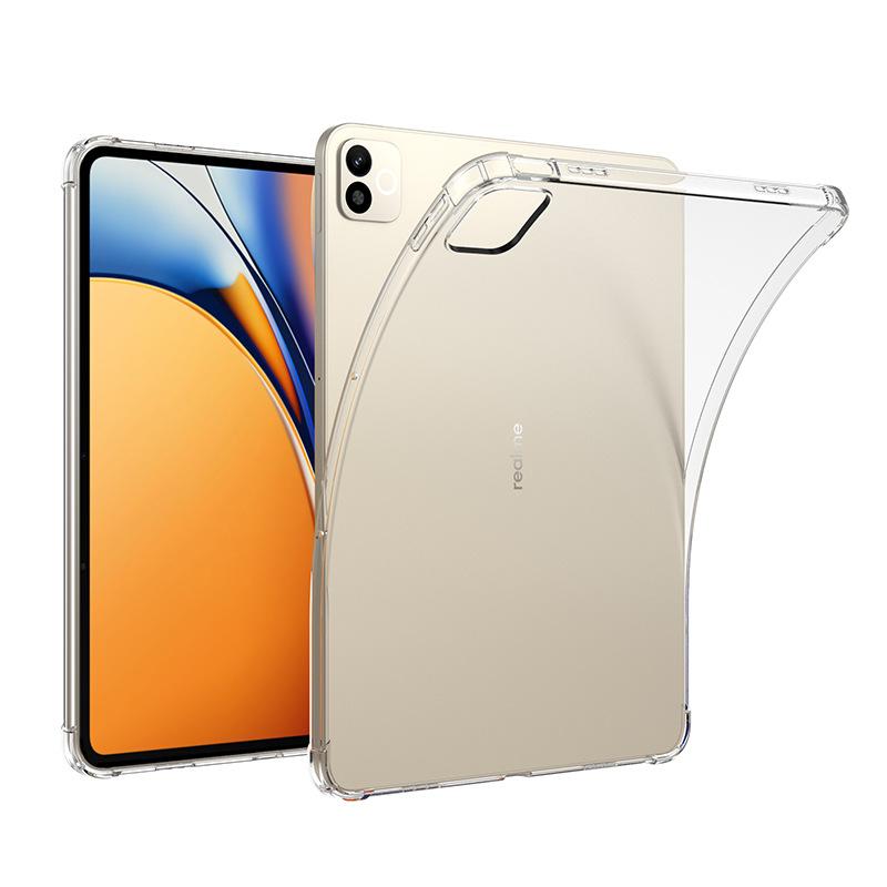 Realme Tablet Accessories - 1x Soft Clear TPU Cover For