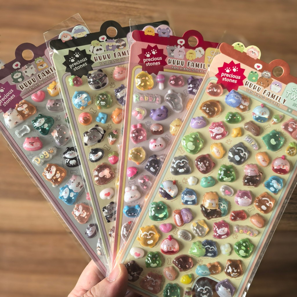 Tablet Accessories Kids - 4Pcs Kawaii 3D Embossed Cartoon Animal