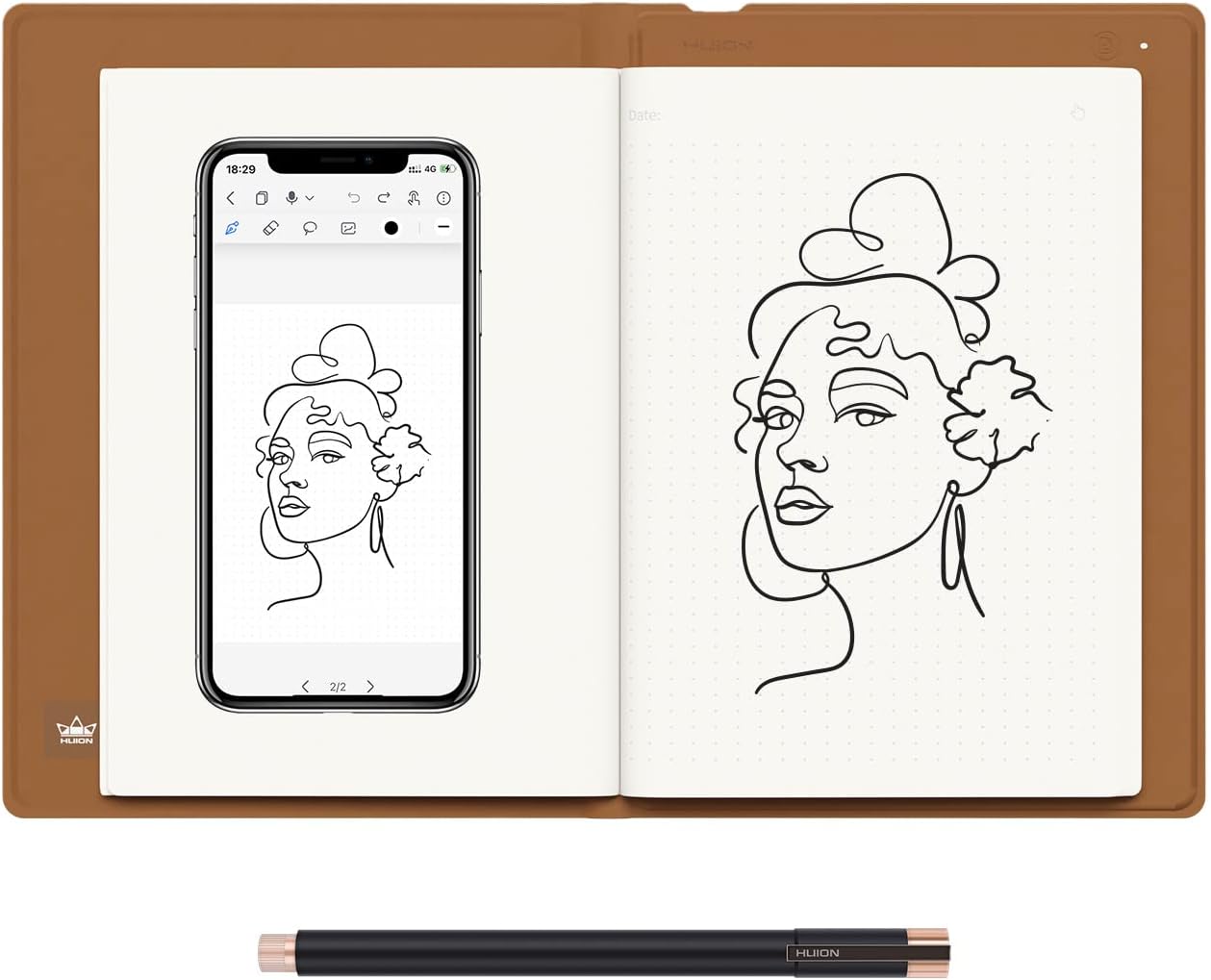 Huion Tablet Accessories - huion note 2 em 1 Digital