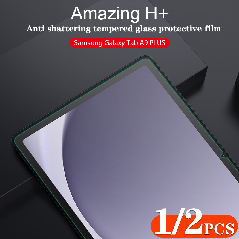 Tablet Accessories Samsung - 1/2 Pack Scratch Proof Tempered Glass