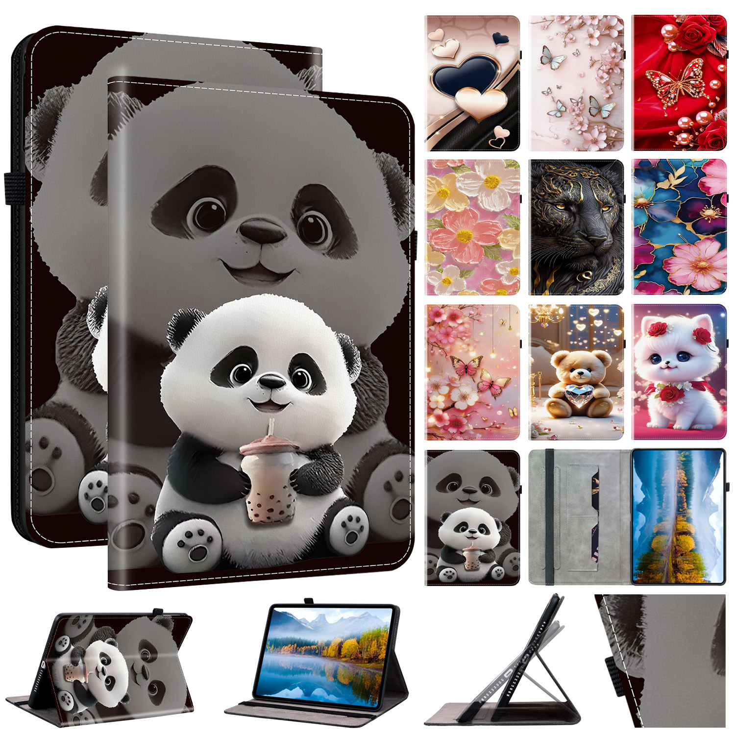 Realme Tablet Accessories - Leather Case For Realme Pad 2