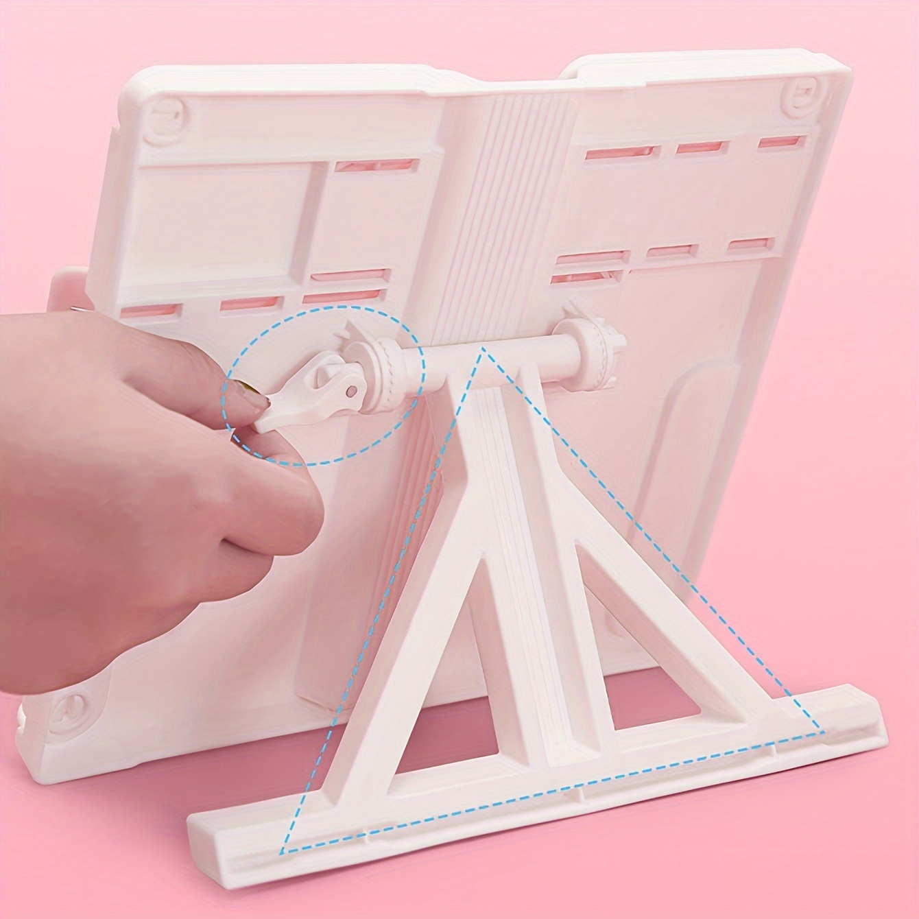 Tablet Stand Accessories - 1pc-Adjustable Portable Adjustable Reading Book Holder