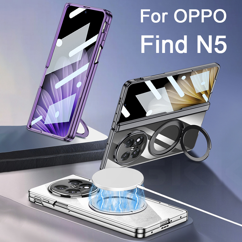 Windows Tablet Accessories - Magnetic Hinge Clear Plating Case for