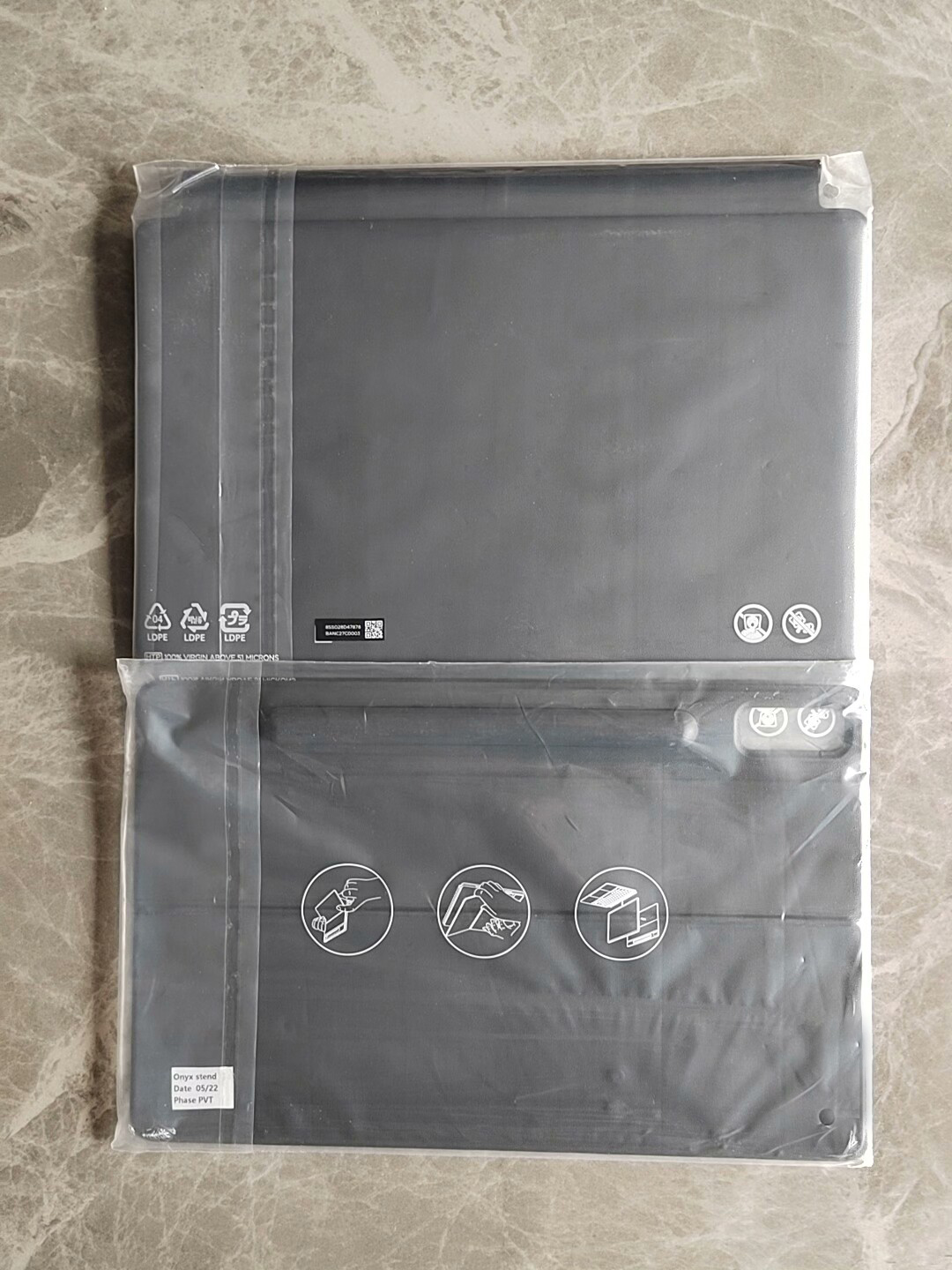 Lenovo Tablet Keyboard Accessories - 11.2 inch KB686U Keyboard and Back