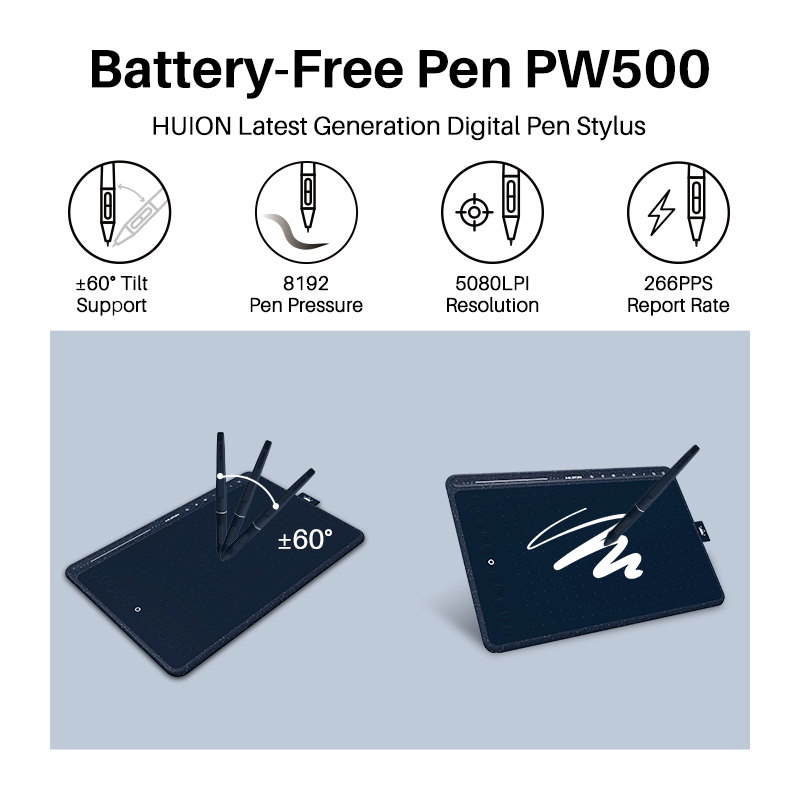 HUION HS611 Graphic Digital Dr - Huion Tablet Accessories incelemesi ve fiyatı