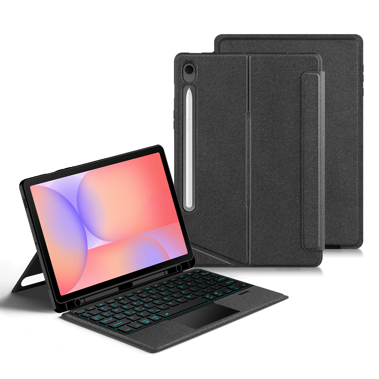 Detachable Magic Keyboard Case - Samsung Tablet Keyboard Accessories incelemesi ve fiyatı