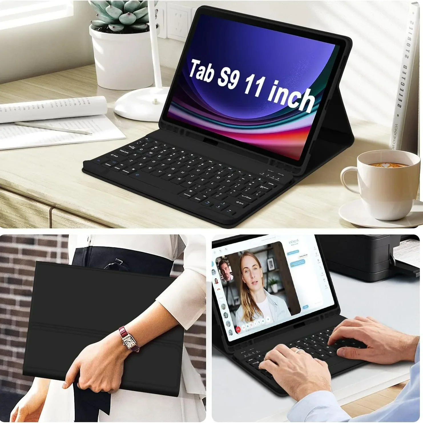 Detachable Bluetooth Keyboard  - Samsung Tablet Keyboard Accessories incelemesi ve fiyatı