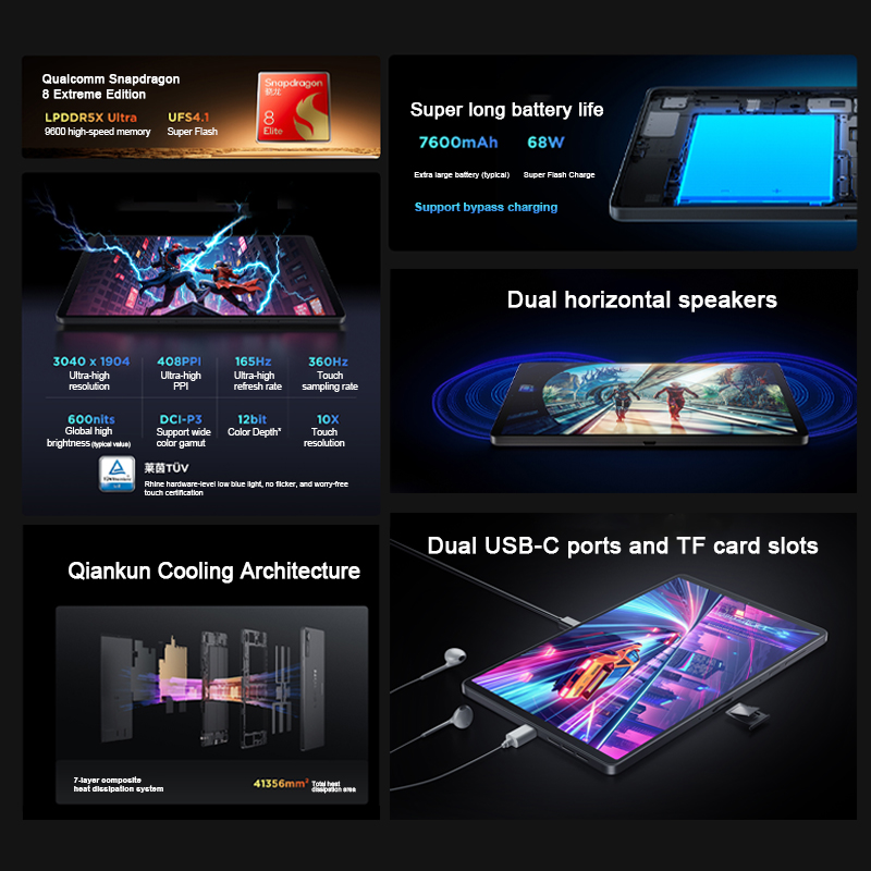 Original Lenovo Legion Y700 4t - Android Tablet Gaming Accessories incelemesi ve fiyatı