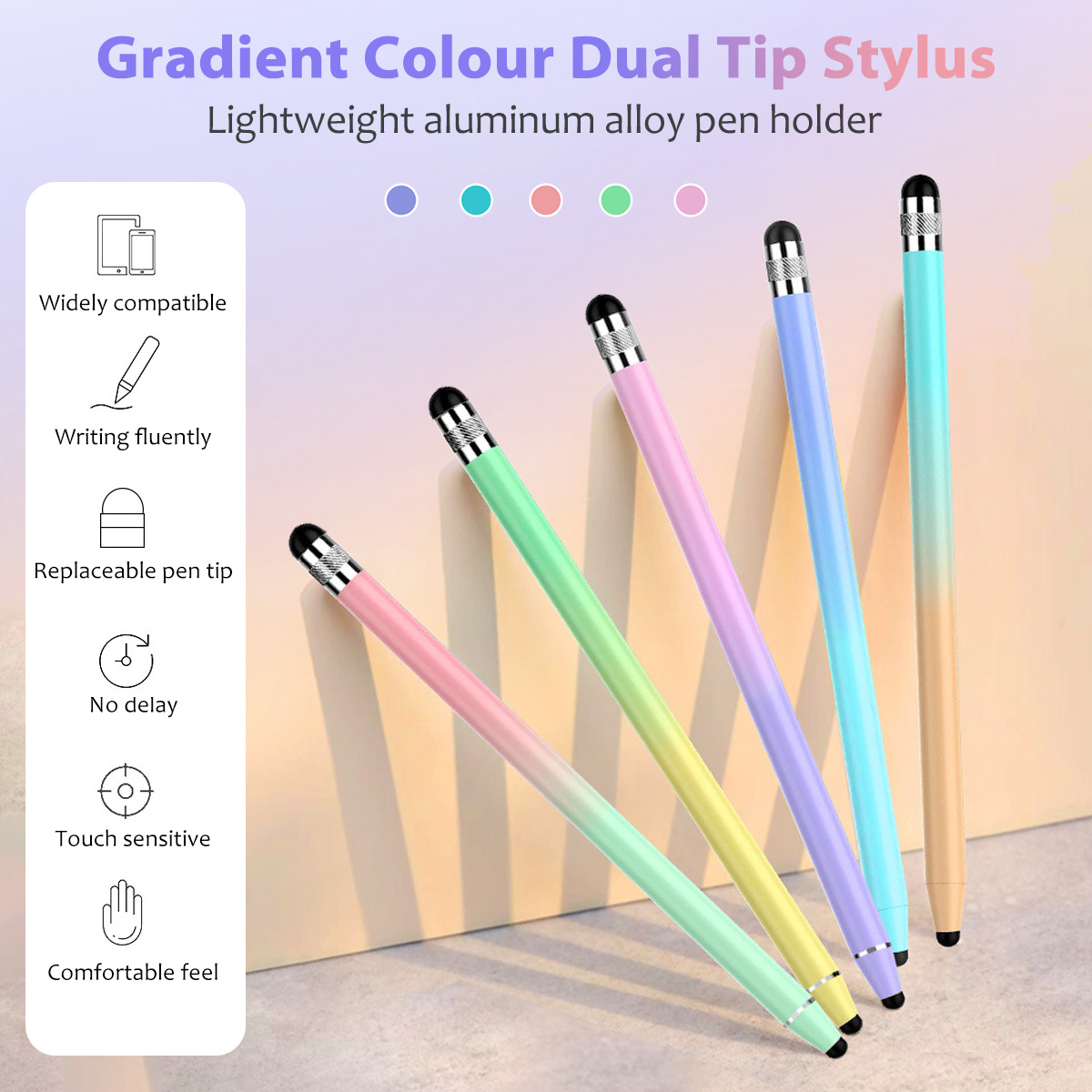 Universal 2 in 1 Stylus Pen fo - Tablet Accessories Kids incelemesi ve fiyatı