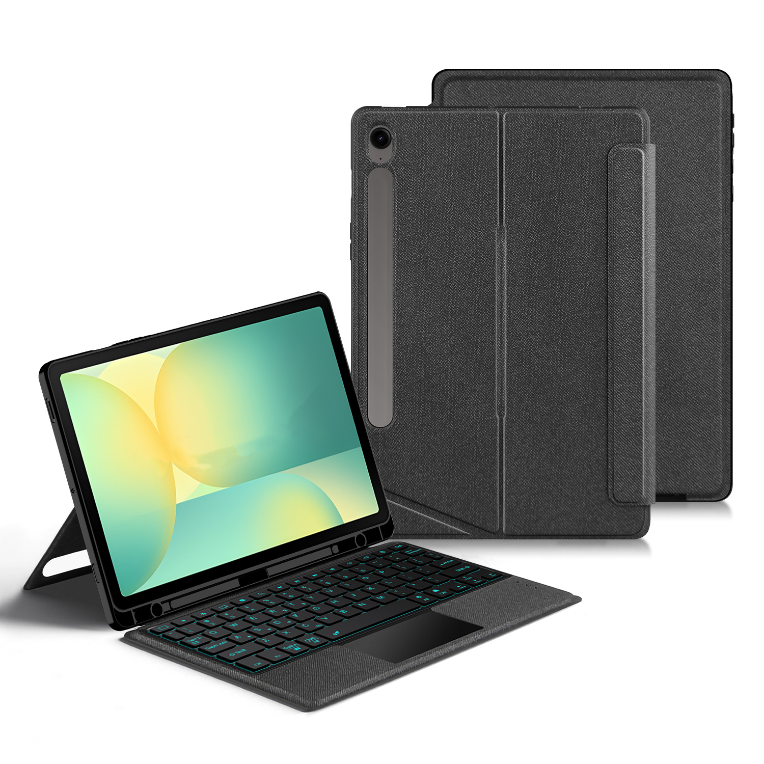 Magic Keyboard Case For Samsun - Samsung Tablet Keyboard Accessories incelemesi ve fiyatı