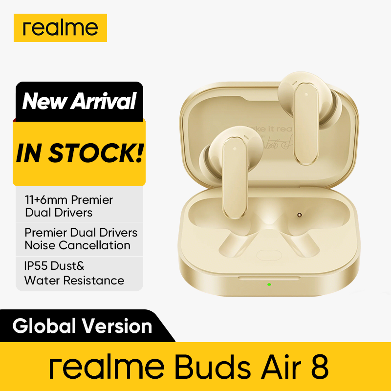 realme Buds Air 8 Wireless Ear - Realme Tablet Accessories incelemesi ve fiyatı