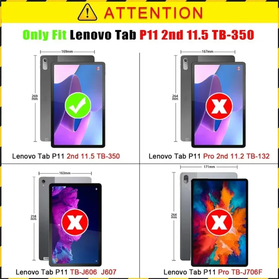 Coque For Lenovo Tab P11 2nd G - Tablet Cover Accessories incelemesi ve fiyatı