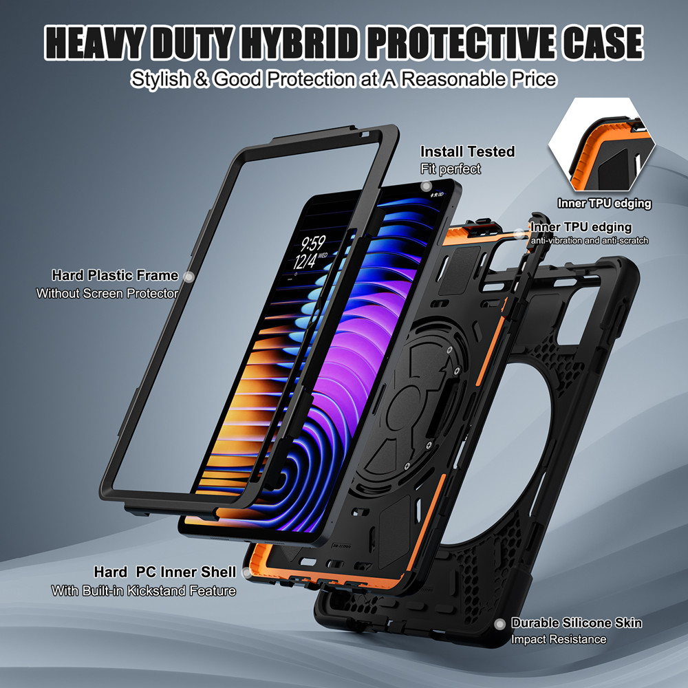 Heavy Duty Shockproof Case For - Poco Tablet Accessories incelemesi ve fiyatı