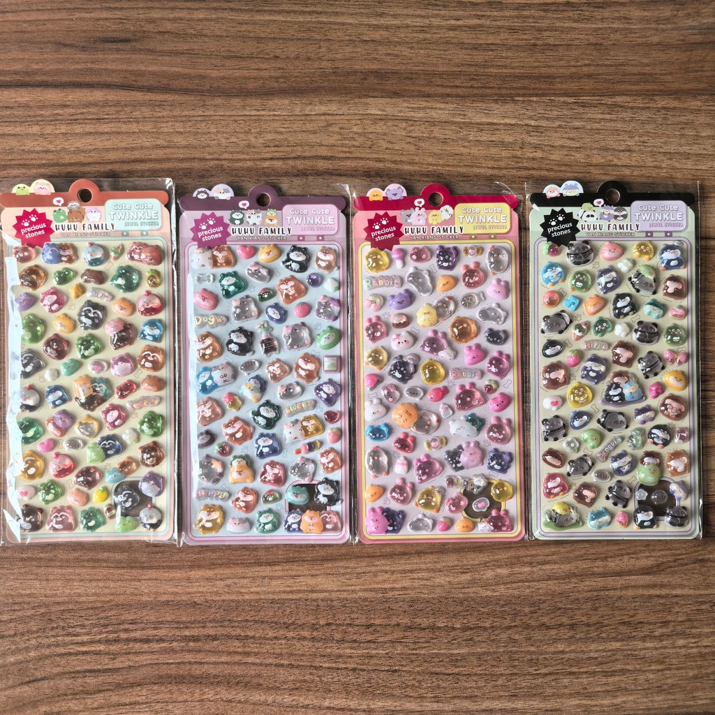 4Pcs Kawaii 3D Embossed Cartoo - Tablet Accessories Kids incelemesi ve fiyatı