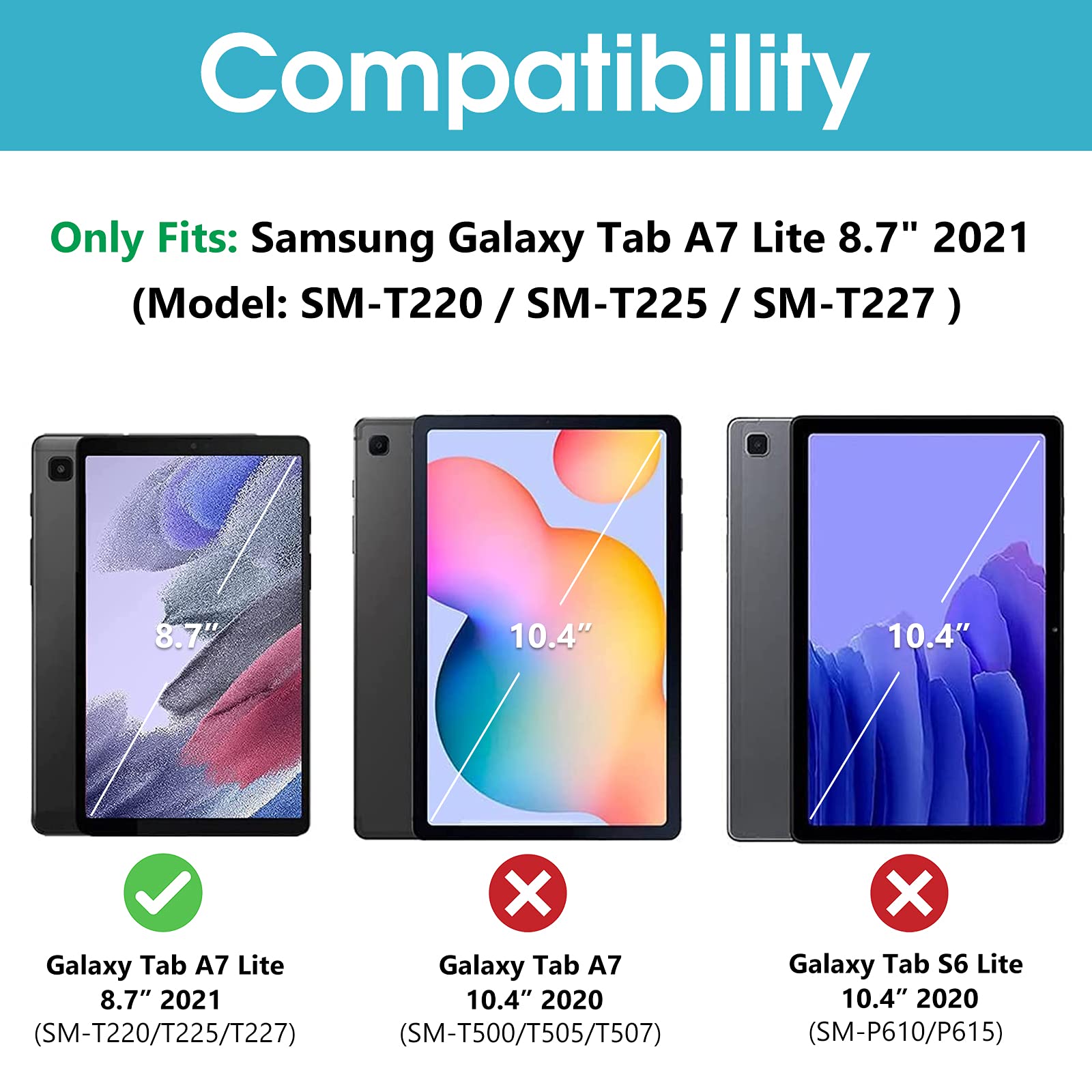 Case for Samsung Galaxy Tab A7 - Tablet Accessories Samsung incelemesi ve fiyatı