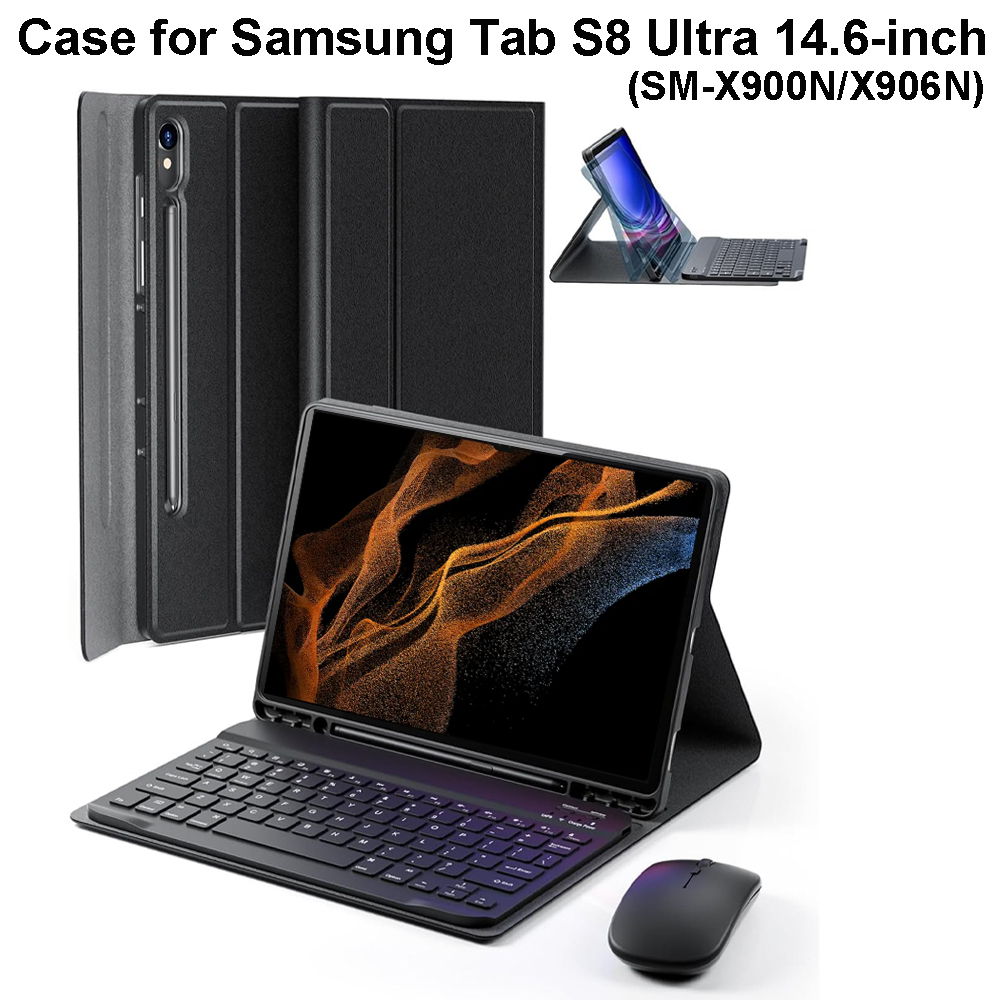 Case for Samsung Galaxy Tab S8 - Samsung Tablet Keyboard Accessories incelemesi ve fiyatı