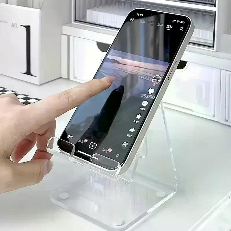 Transparent Acrylic Phone Stan - Tablet Stand Accessories incelemesi ve fiyatı