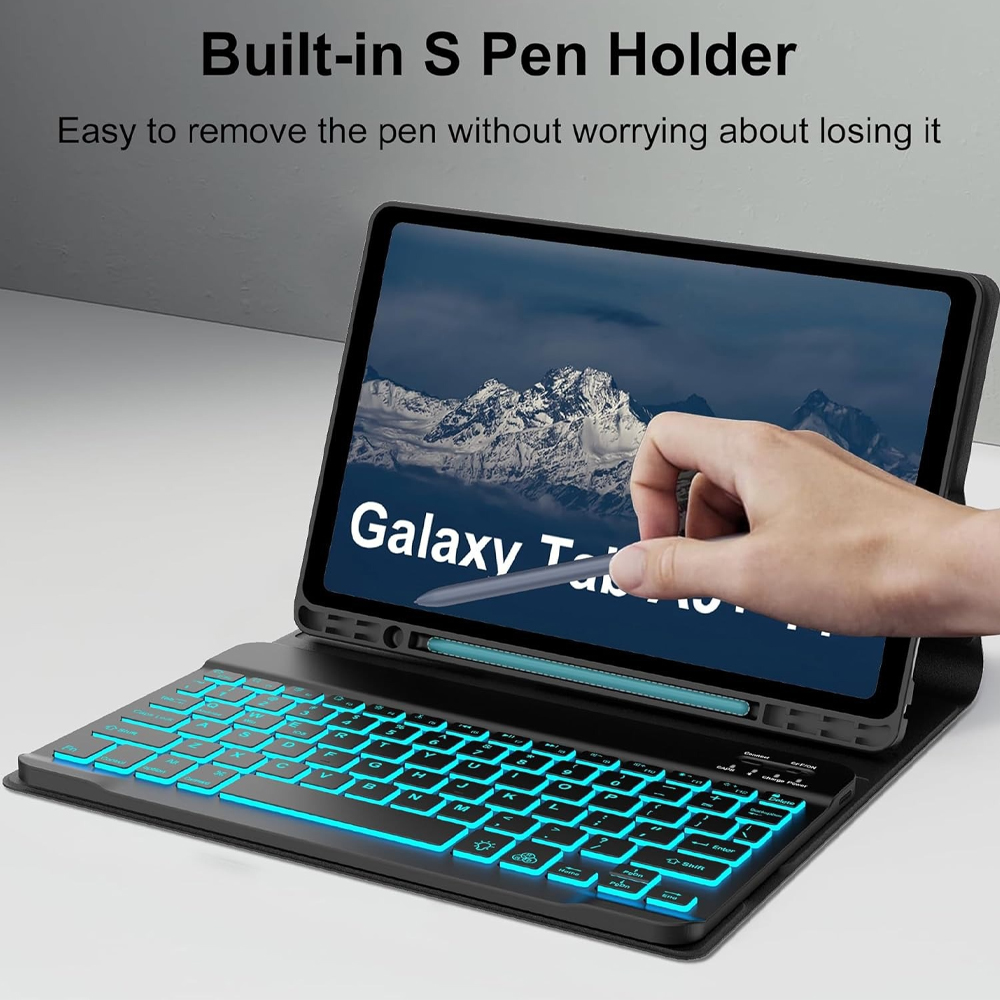 Case for Samsung Galaxy Tab A7 - Samsung Tablet Keyboard Accessories incelemesi ve fiyatı