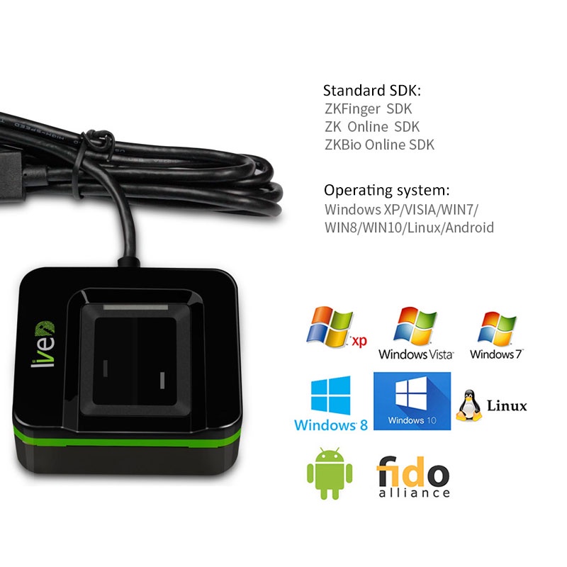 20R Optical Fingerprint Scanne - Windows Tablet Accessories incelemesi ve fiyatı