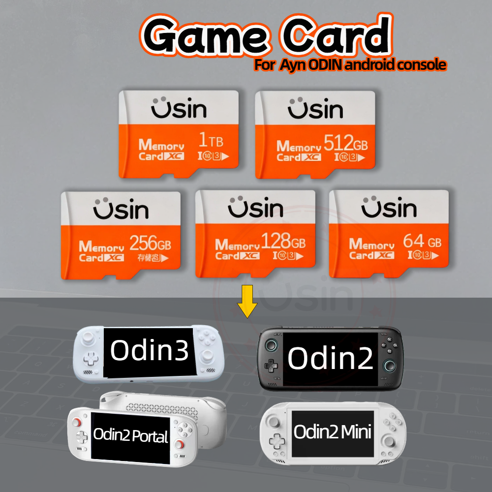 Game SD Card For Ayn ODIN3 ODI - Android Tablet Gaming Accessories incelemesi ve fiyatı