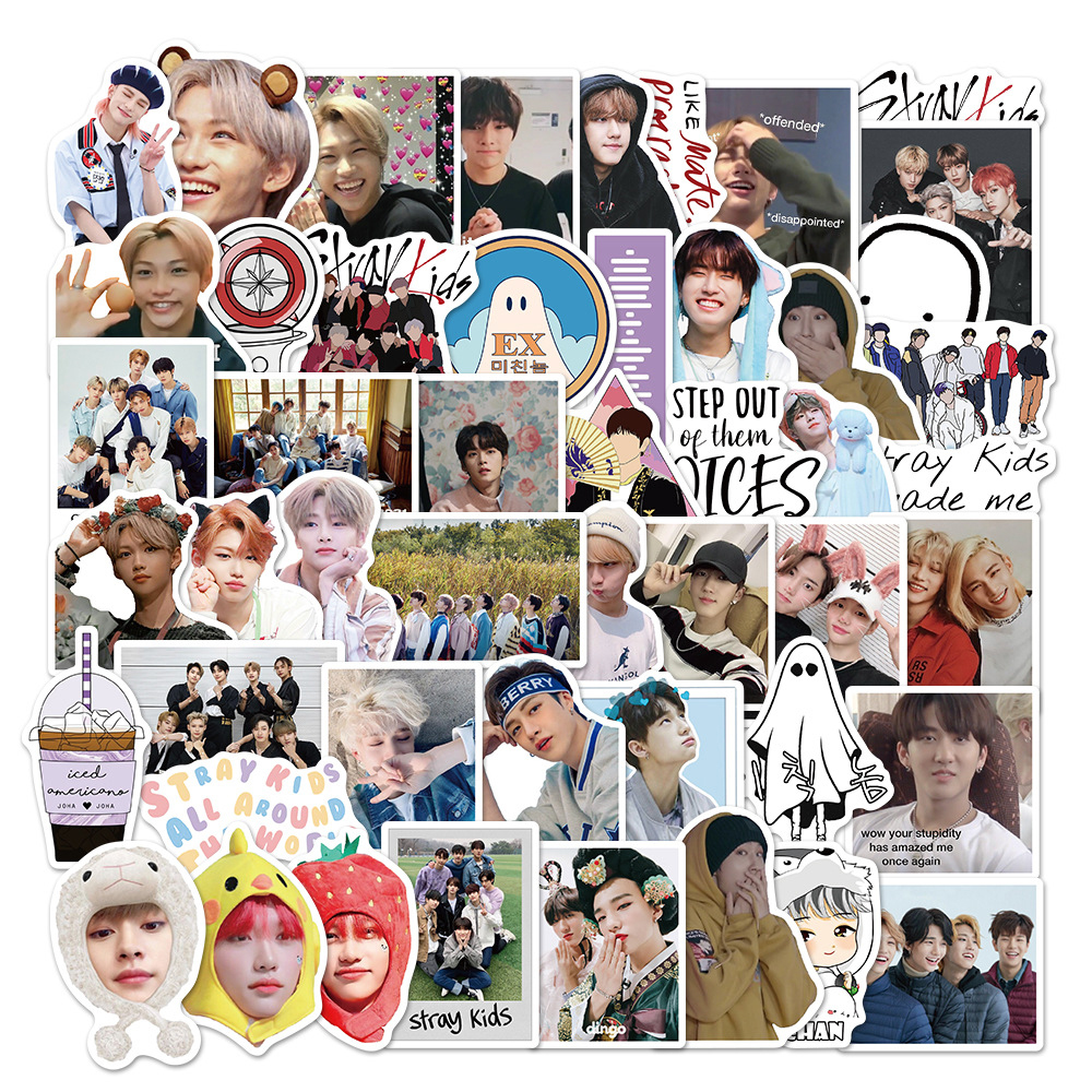 New Stray Kids Stickers Skzoo  - Tablet Accessories Kids incelemesi ve fiyatı