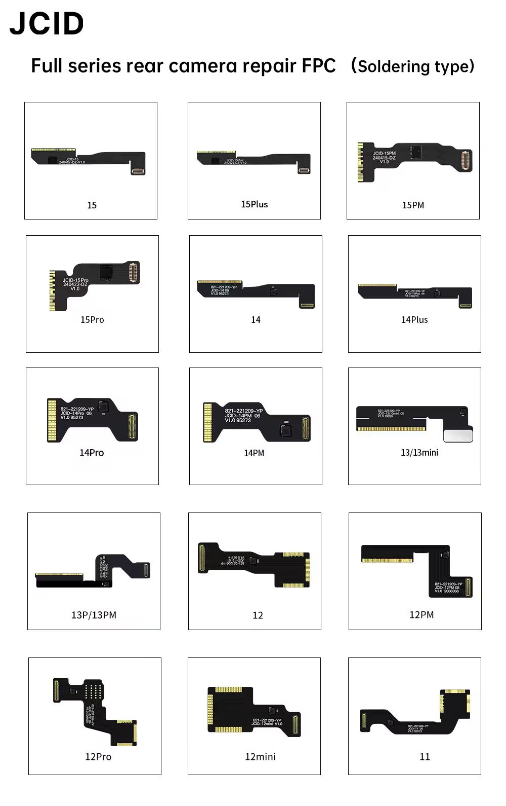 JCID Rear Camera Repair FPC Fl - Windows Tablet Accessories incelemesi ve fiyatı