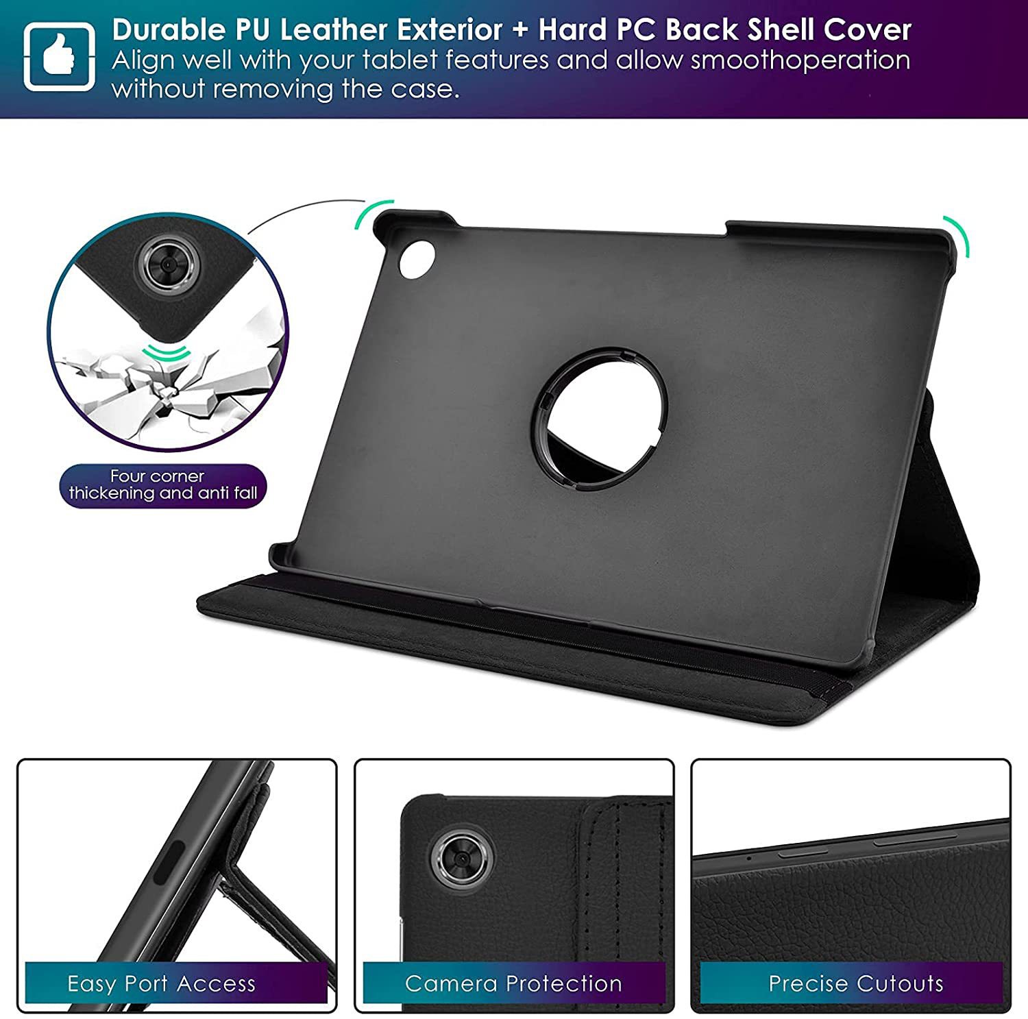 For Realme Pad Case 2021 Rotat - Realme Tablet Accessories incelemesi ve fiyatı