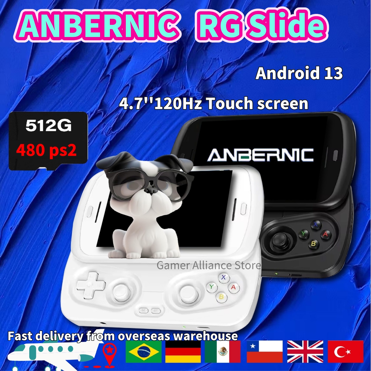 ANBERNIC RG Slide RGSlide Retr - Android Tablet Gaming Accessories incelemesi ve fiyatı