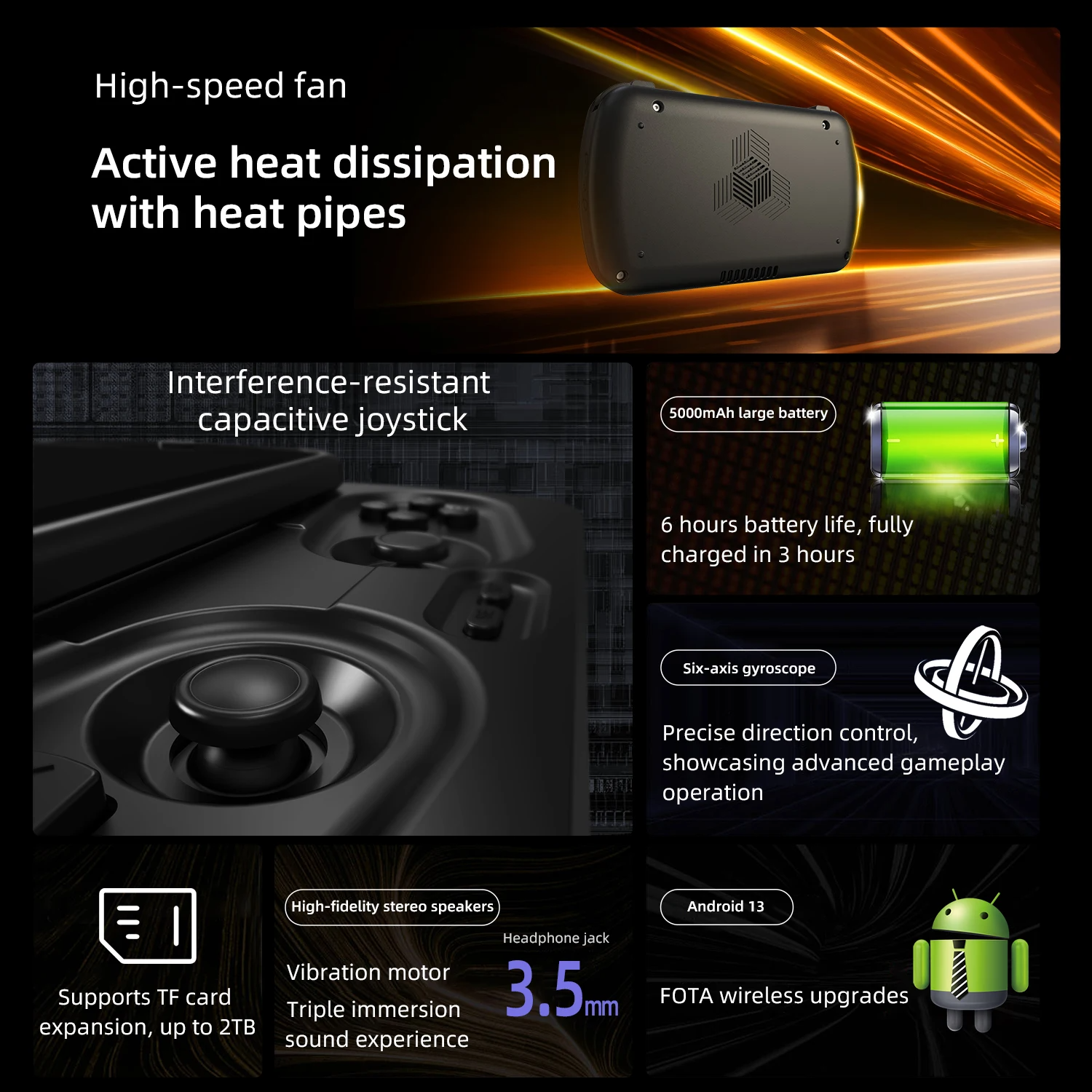 ANBERNIC RG Slide RGSlide Retr - Android Tablet Gaming Accessories incelemesi ve fiyatı