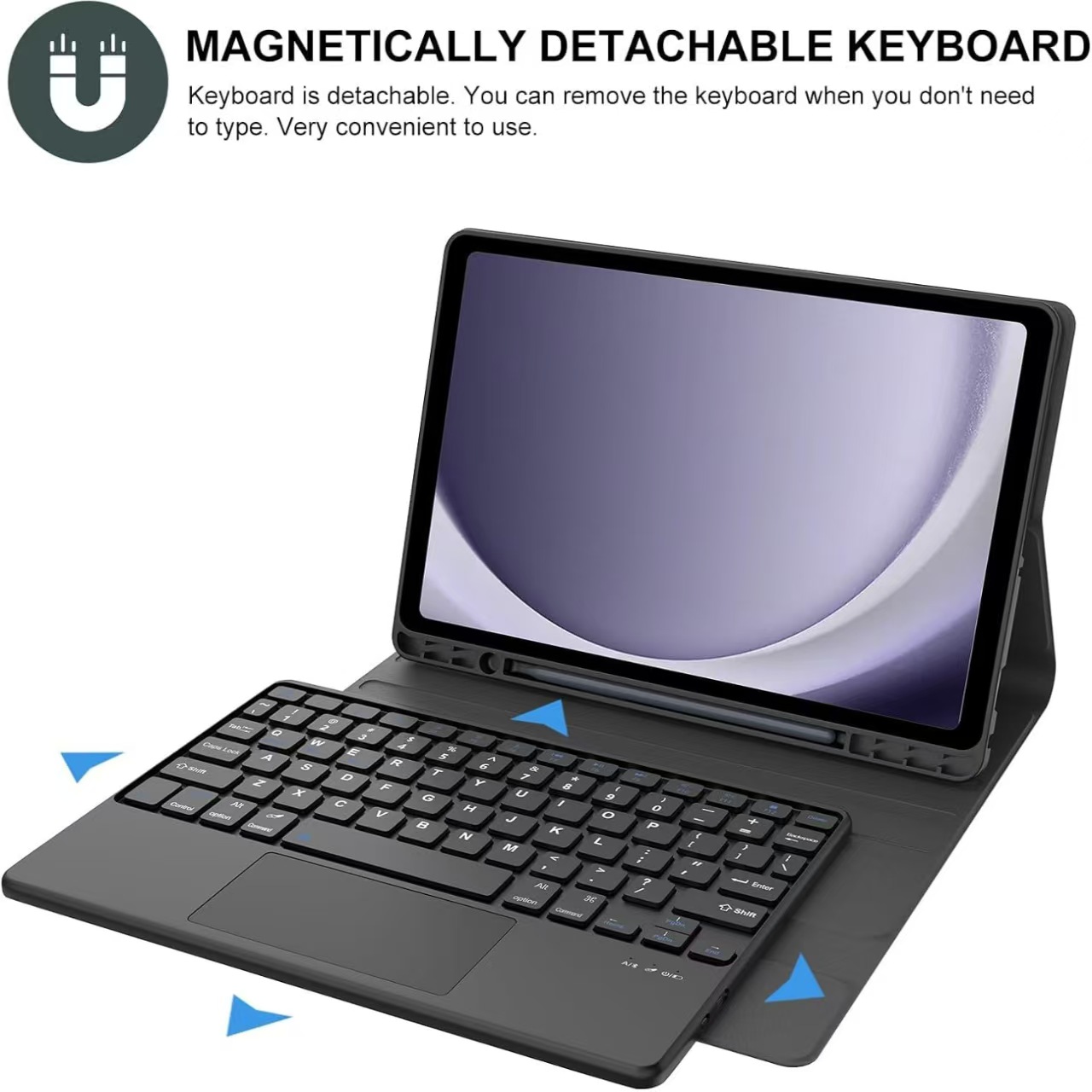 Case for Samsung Galaxy Tab A9 - Samsung Tablet Keyboard Accessories incelemesi ve fiyatı