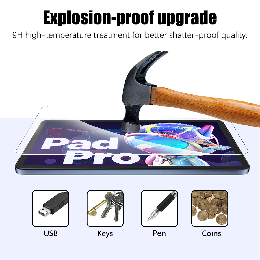 2PCS Tempered Glass Screen Pro - Lenovo Tablet Keyboard Accessories incelemesi ve fiyatı