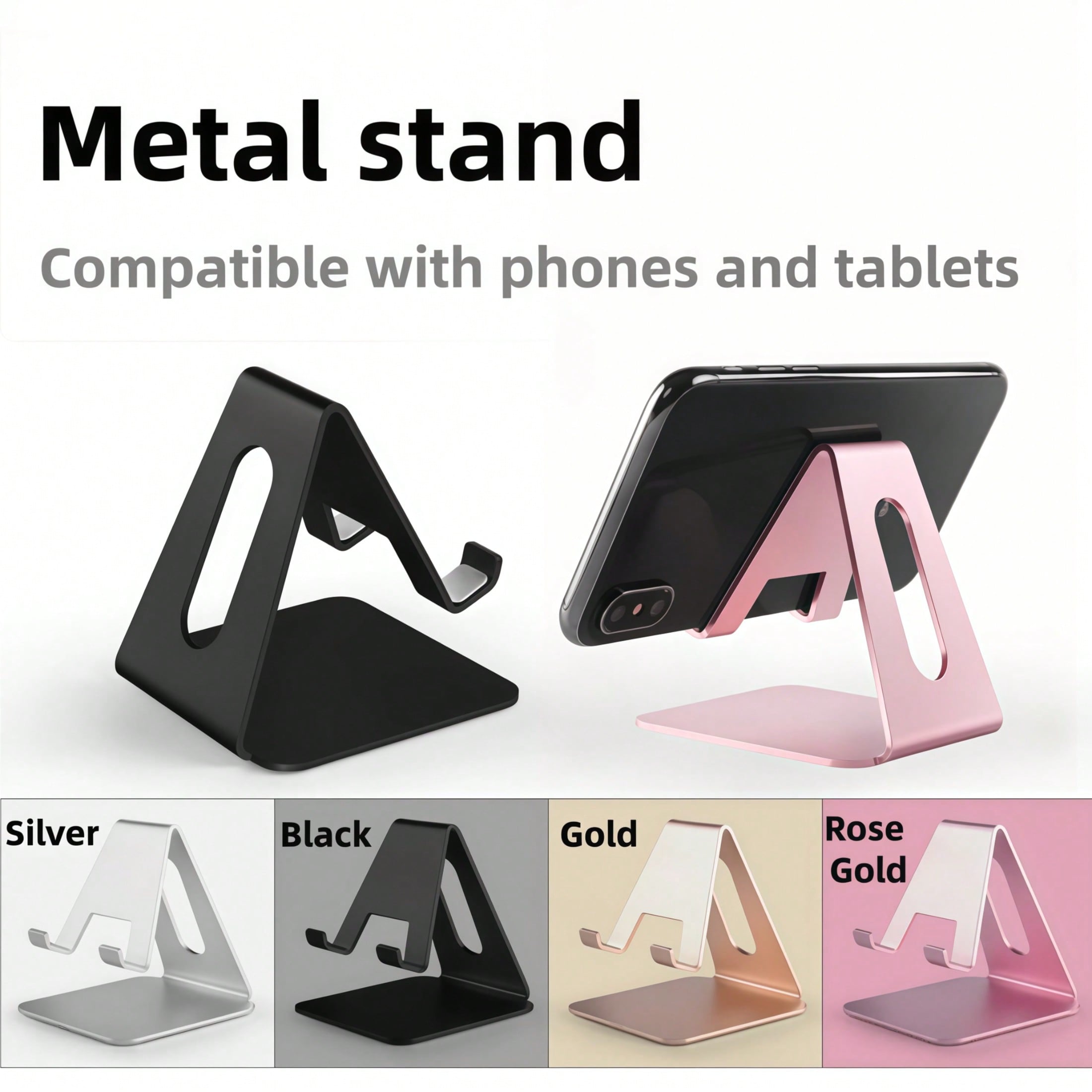 1pc Universal Metal Phone/Tabl - Tablet Stand Accessories incelemesi ve fiyatı