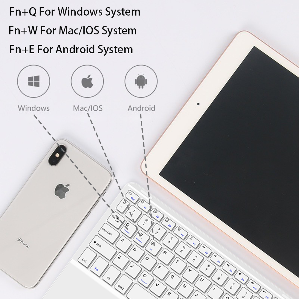 Touchpad Wireless Keyboard and - Windows Tablet Accessories incelemesi ve fiyatı
