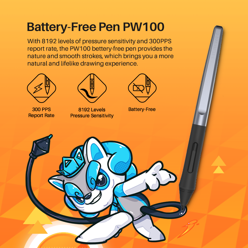4x2.6 Inch Huion H420X Graphic - Huion Tablet Accessories incelemesi ve fiyatı