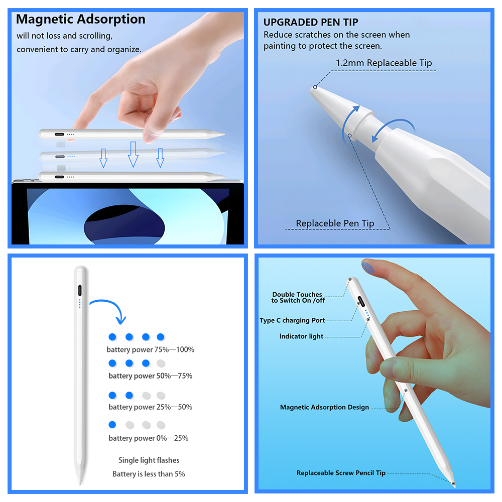 2026 Premium Stylus Pen Palm R - Tablet Accessories Kids incelemesi ve fiyatı