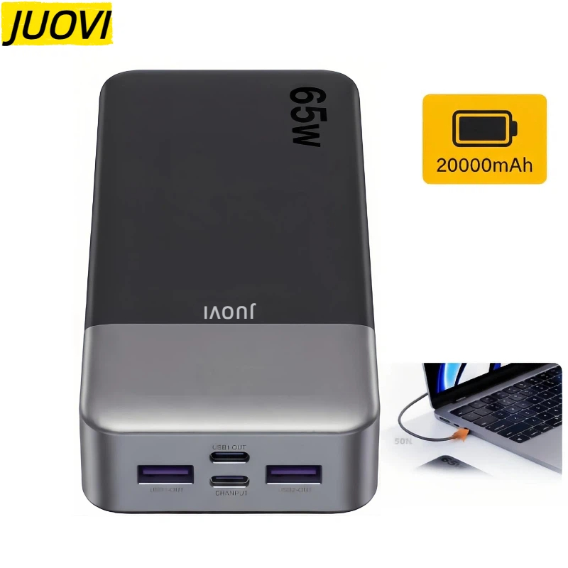 JUOVI 20000mAh Power Bank 65W  - Tablet Accessories Samsung incelemesi ve fiyatı