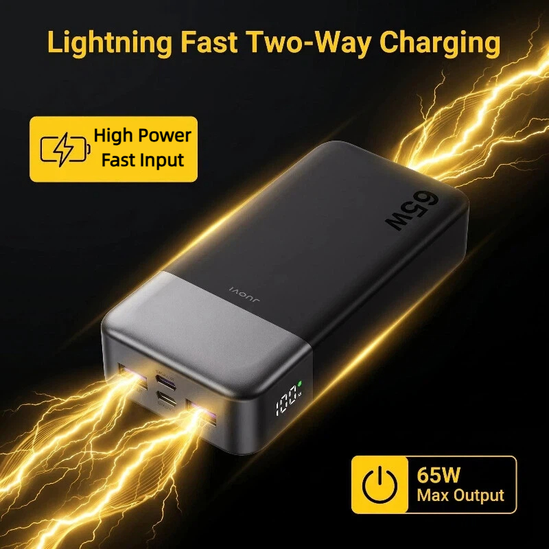 JUOVI 20000mAh Power Bank 65W  - Tablet Accessories Samsung incelemesi ve fiyatı