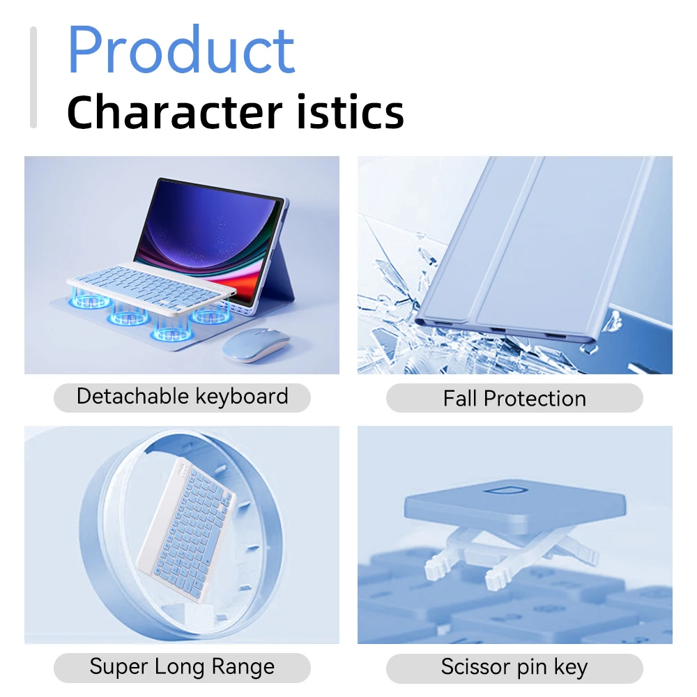 For samsung tablet Keyboard Ca - Samsung Tablet Keyboard Accessories incelemesi ve fiyatı