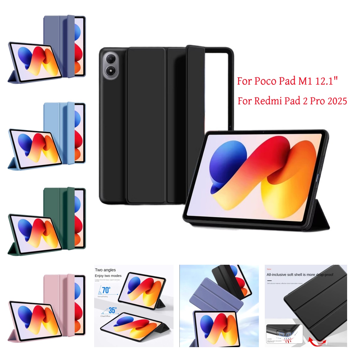 For Poco Pad M1 12.1 inch 2025 - Poco Tablet Accessories incelemesi ve fiyatı